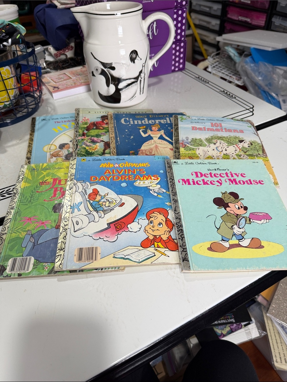 Vintage Lot of Little Golden Books (Junk Journals)